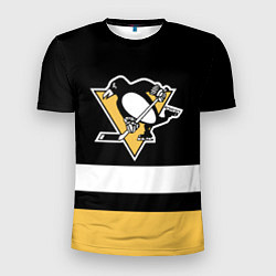 Мужская спорт-футболка Pittsburgh Penguins: Black