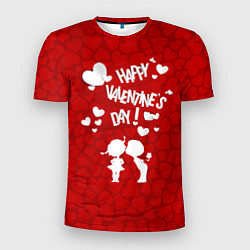 Мужская спорт-футболка Valentines Day