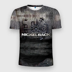 Футболка спортивная мужская Nickelback Repository, цвет: 3D-принт