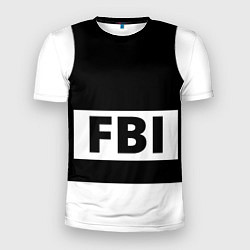 Мужская спорт-футболка Бронежилет FBI