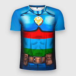 Футболка спортивная мужская Капитан Дагестан, цвет: 3D-принт