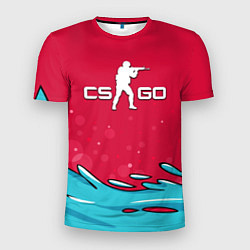 Футболка спортивная мужская CS:GO Water Elemental, цвет: 3D-принт