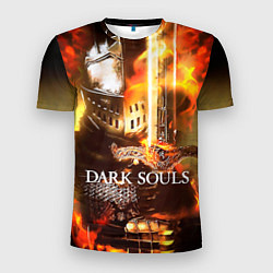 Футболка спортивная мужская Dark Souls War, цвет: 3D-принт