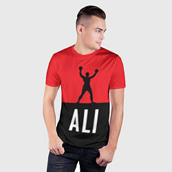 Футболка спортивная мужская Ali Boxing, цвет: 3D-принт — фото 2