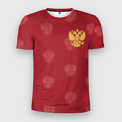 Футболка спортивная мужская Сборная России по футболу, цвет: 3D-принт