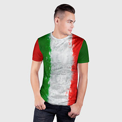 Футболка спортивная мужская Italian, цвет: 3D-принт — фото 2