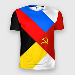Футболка спортивная мужская Вечная Россия, цвет: 3D-принт