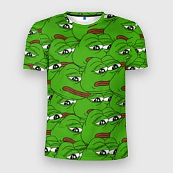 Мужская спорт-футболка Sad frogs