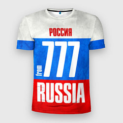 Футболка спортивная мужская Russia: from 777, цвет: 3D-принт