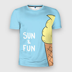 Мужская спорт-футболка Sun & Fun