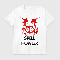 Мужская футболка Dark Elf Mage - Spell Howler