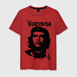 Футболка хлопковая мужская Che Guevara, цвет: красный
