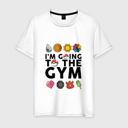 Мужская футболка Pokemon Im going to the gym (black)