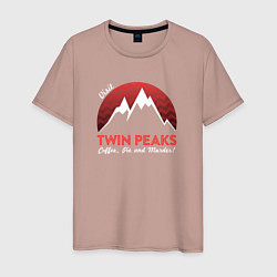 Мужская футболка Twin Peaks: Pie & Murder