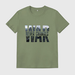 Мужская футболка War never changes