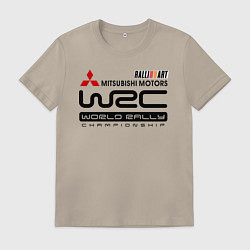 Мужская футболка Mitsubishi wrc