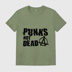 Мужская футболка Punks not dead