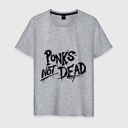 Мужская футболка Punks not dead