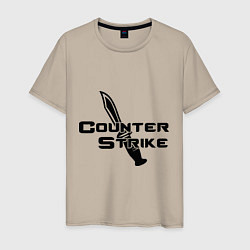 Мужская футболка Counter Strike: Knife