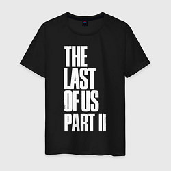 Футболка хлопковая мужская The Last of Us: Part II, цвет: черный