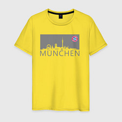 Мужская футболка Bayern Munchen - Munchen City grey 2022