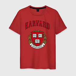 Мужская футболка Harvard university