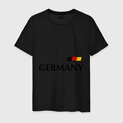 Футболка хлопковая мужская Сборная Германии: 10 номер, цвет: черный