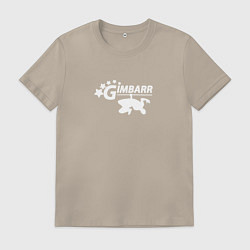 Мужская футболка Gimbarr white