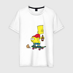 Мужская футболка Bart Simpson