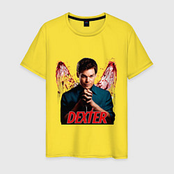 Мужская футболка Dexter: Blooded wings