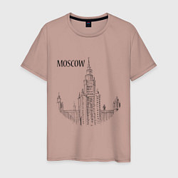 Мужская футболка Moscow MSU