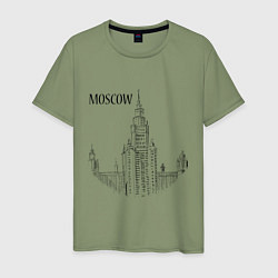 Мужская футболка Moscow MSU