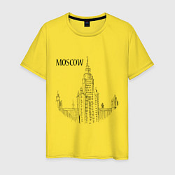 Мужская футболка Moscow MSU