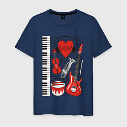 Мужская футболка Истинный меломан