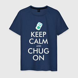 Мужская футболка Keep Calm & Chug on