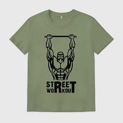 Мужская футболка Стрит воркаут чемпион
