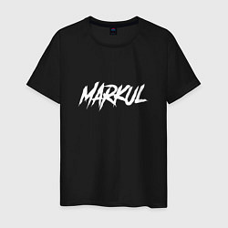 Футболка хлопковая мужская Markul, цвет: черный