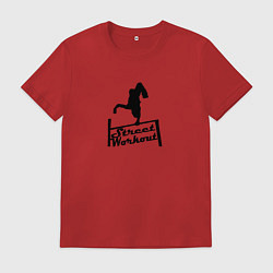 Мужская футболка Дворовая Гимнастика солнышко