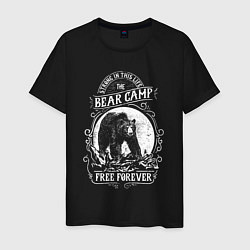 Мужская футболка Bear Camp Free Forever