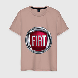 Мужская футболка FIAT logo