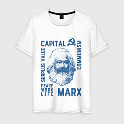 Мужская футболка Marx: Capital