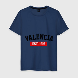 Мужская футболка FC Valencia Est. 1919