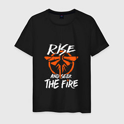 Мужская футболка Rise & Seek the Fire