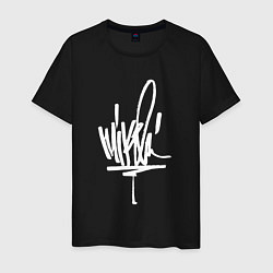 Футболка хлопковая мужская Mike Shinoda: autograph, цвет: черный