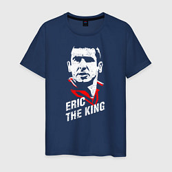 Футболка хлопковая мужская Eric The King, цвет: тёмно-синий