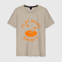 Мужская футболка Flat Mars Society