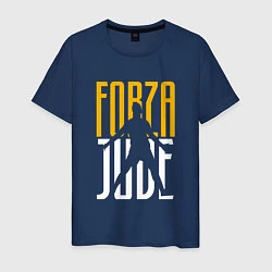 Футболка хлопковая мужская Forza Juve, цвет: тёмно-синий