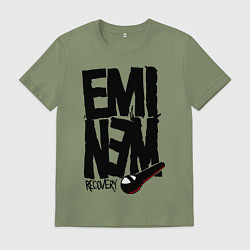 Мужская футболка Eminem recovery
