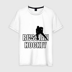 Мужская футболка Russian hockey