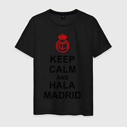 Мужская футболка Keep Calm & Hala Madrid